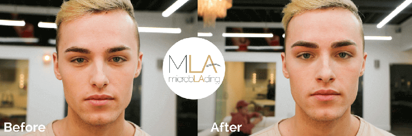 microblading for men before and after 2